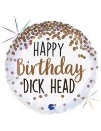 18 inch Happy Birthday Dickhead