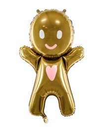 Gingerbread man Airfill balloon
