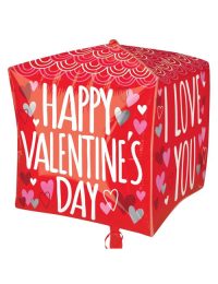 Sketchy Happy Valentines Day Cubez