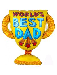 Worlds Best Dad Balloon
