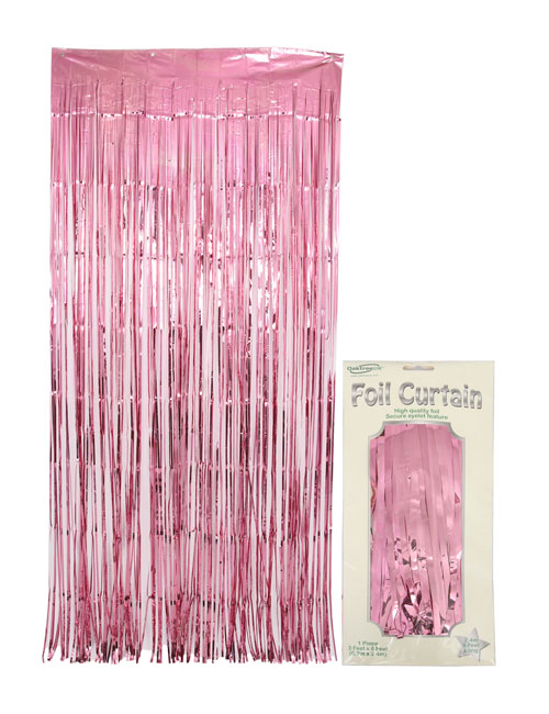 Foil Curtain Light Pink