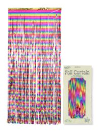 Foil Curtain Rainbow
