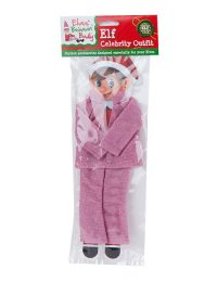 Elf Glitter Outfit Pink