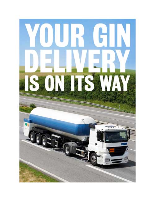 Gin Delivery Card
