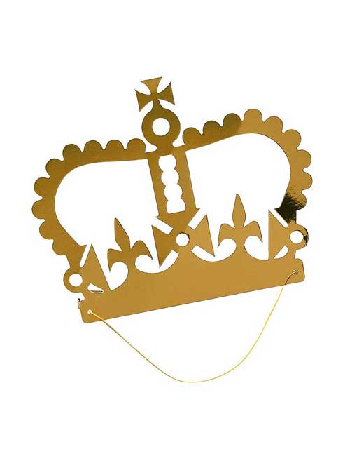 Gold Party Crowns