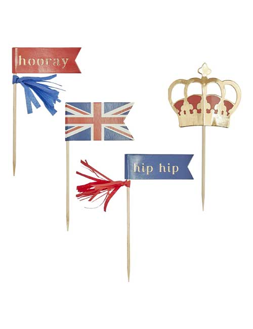 Jubilee Cake Toppers