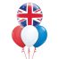Union Jack Bubble with 3 Latex