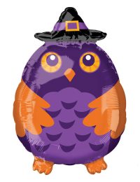 20 inch Witch Owl Shape Balloon