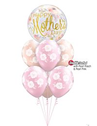 Mothers Day Flowers Bubble Bouquet