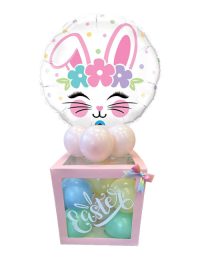 Rabbit with Balloon Box