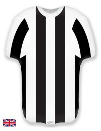 Black White Sports Shirt Balloon